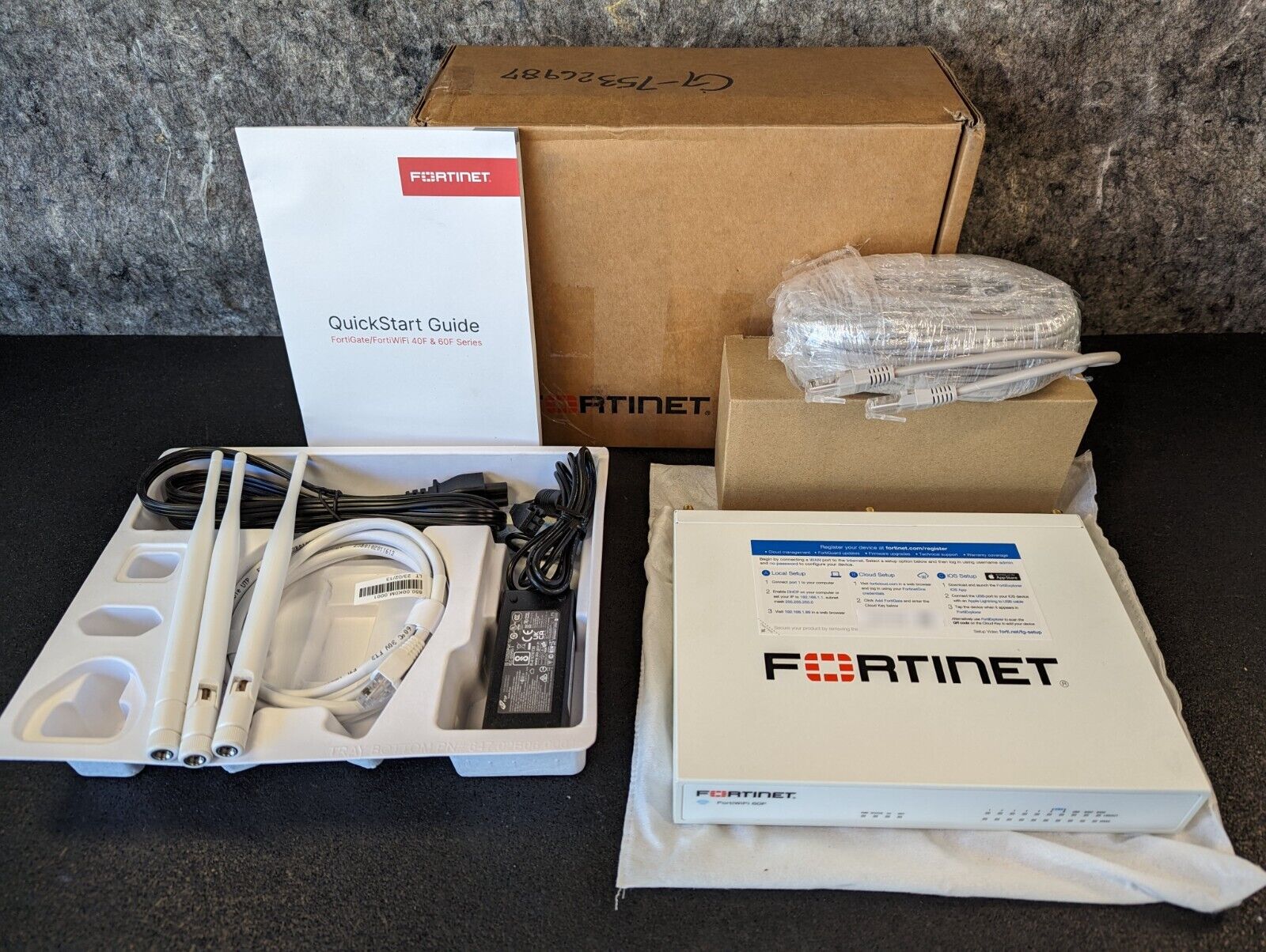 Fortinet Fortigate FortiWiFi 60F Secure SD-WAN Appliance Fortinet Fortigate FortiWiFi 60F Secure SD-WAN Appliance