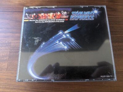 Starlight Express The Original Cast Music by Andrew Lloyd Webber JAPAN 2xCD 20-3