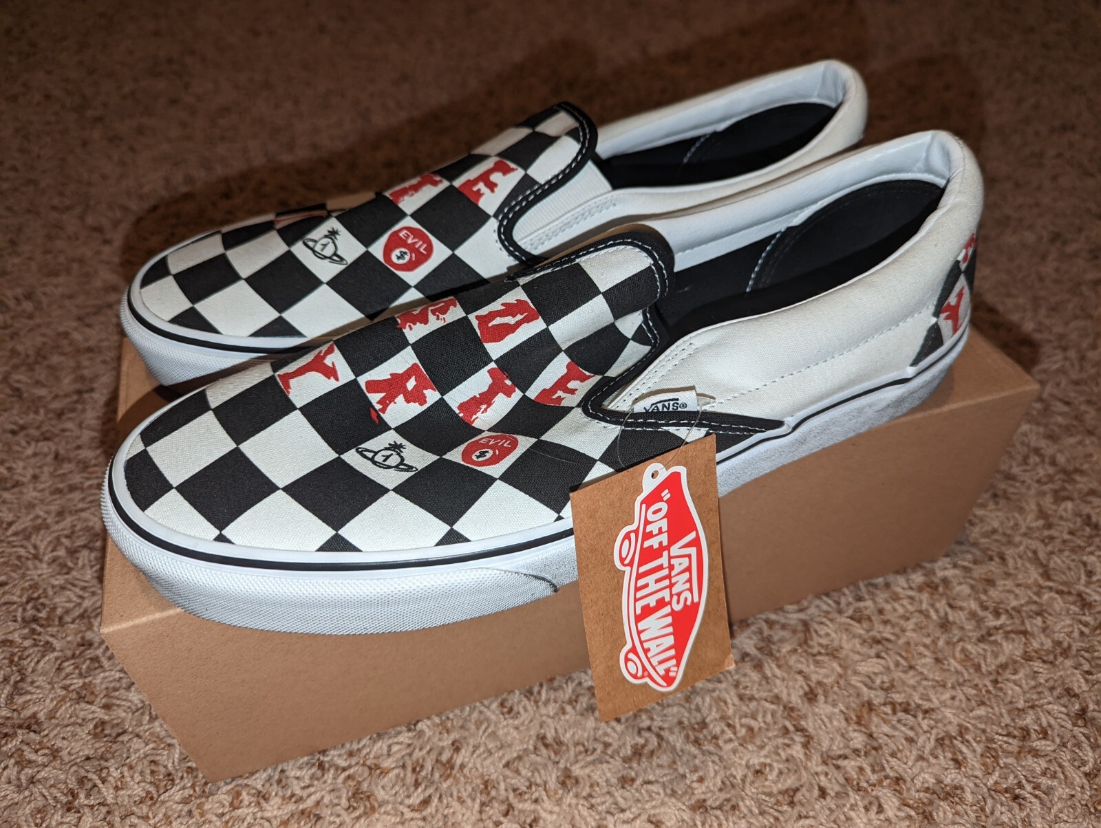 Vans x Vivienne Westwood Anglomania Checkerboard Designer Vans x Vivienne Westwood Anglomania Checkerboard Designer