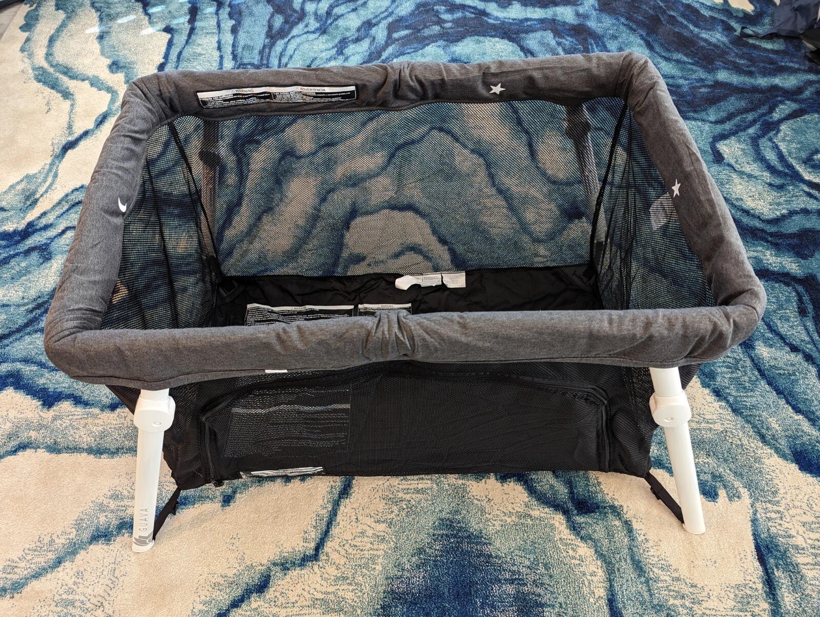 Guava Lotus Travel Crib Lightweight Portable Backpack - (Baby Safe)