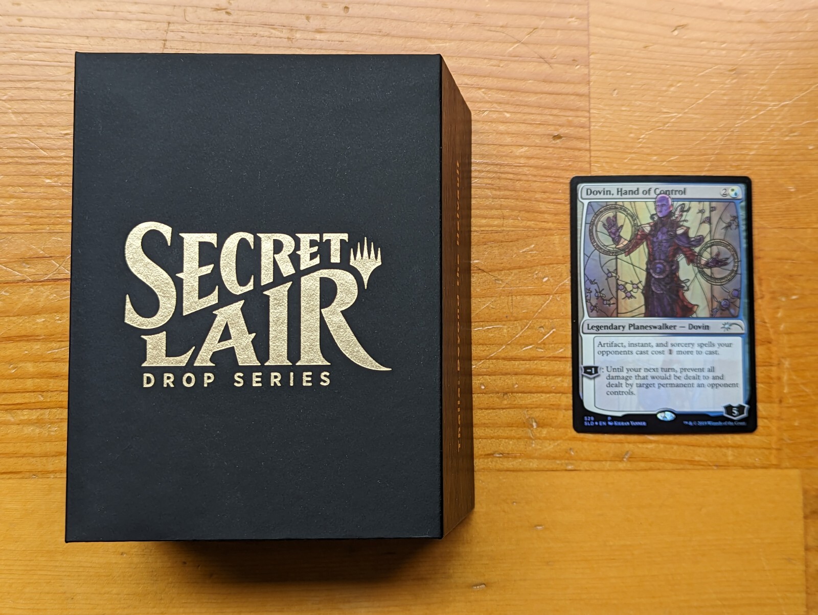 MTG Secret Lair Thalia: Beyond The Helvault - opened, with