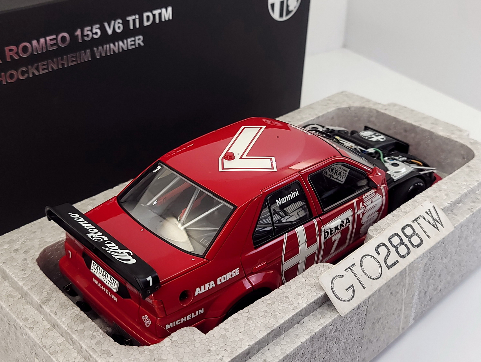 AUTOart 1:18 Alfa Romeo 155 V6 Ti DTM 1993 Hockenheim Winner AUTOart 1:18 Alfa Romeo 155 V6 Ti DTM 1993 Hockenheim Winner