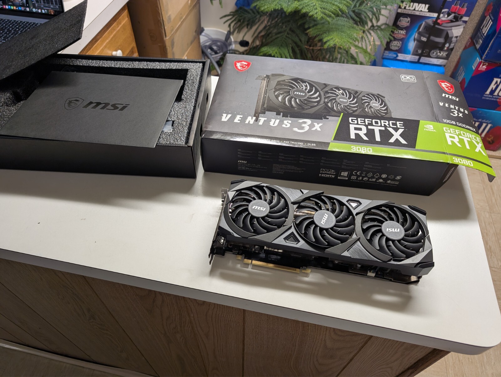 MSI GeForce RTX 3080 Ventus 3X 10G OC 10GB GDDR6X Graphics