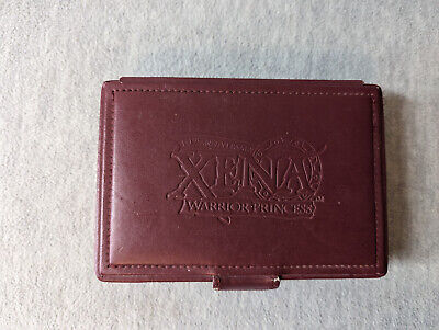 XENA Warrior Princess 10th Anniversary Rare Collectible Leather Jewelry Box 