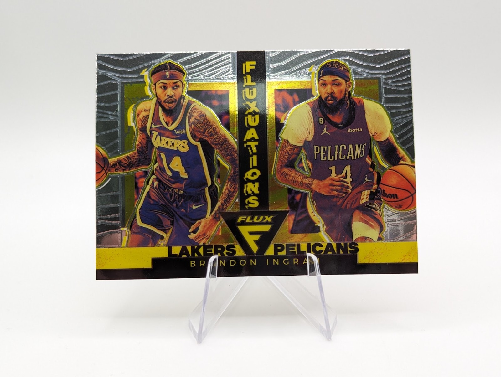 Brandon Ingram 2022-23 Panini Flux Fluxuations #17 Clippers