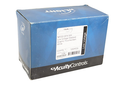 Acuity Controls nLight WallPod Touch Screen White (NPOD GFX WH) (*200YCG)