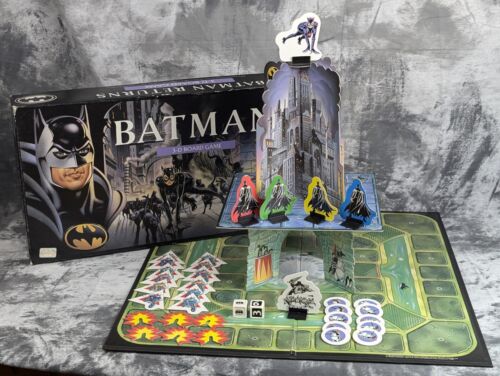 Batman Returns 3-D Board Game by Parker Brothers 1992 100 Batman Returns 3-D Board Game by Parker Brothers 1992 100