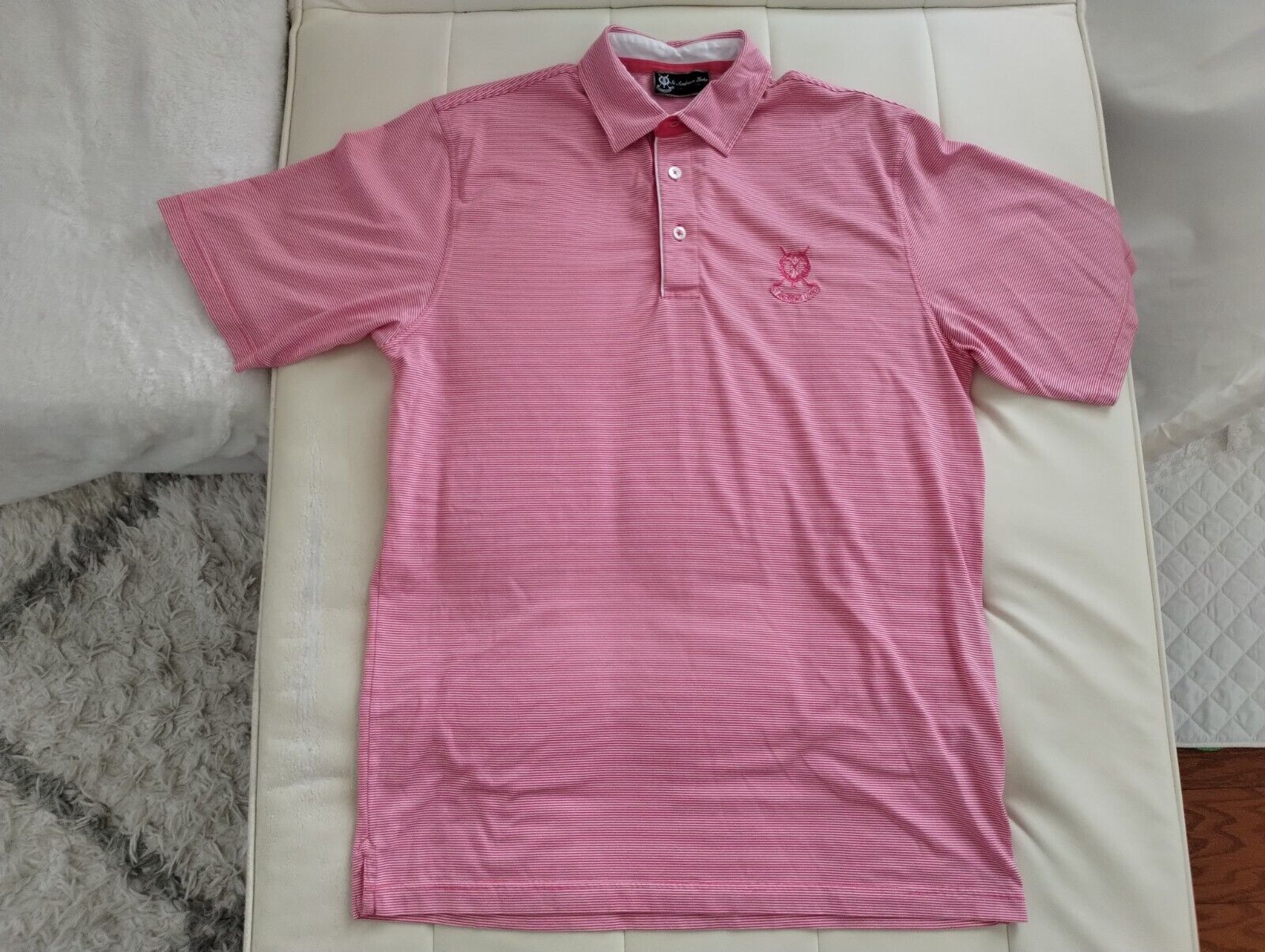 Men's MEDIUM Authentic St Andrews Links Collection Golf Polo Men's MEDIUM Authentic St Andrews Links Collection Golf Polo