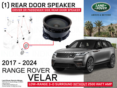 2017-2024 RANGE ROVER VELAR FACTORY OEM REAR DOOR SPEAKER LR091170