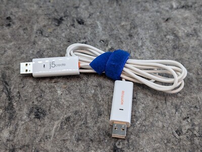 J5Create JUC400 Wormhole Switch USB Data Transfer Cable for Mac Windows