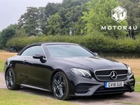 2018 Mercedes-Benz E-CLASS 2.0 E 220 D AMG Line Premium Auto 2dr Convertible Die