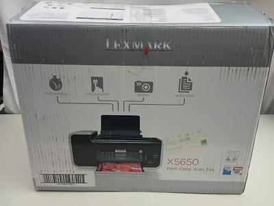 Lexmark X5650 All in One Inkjet printer copier scanner fax