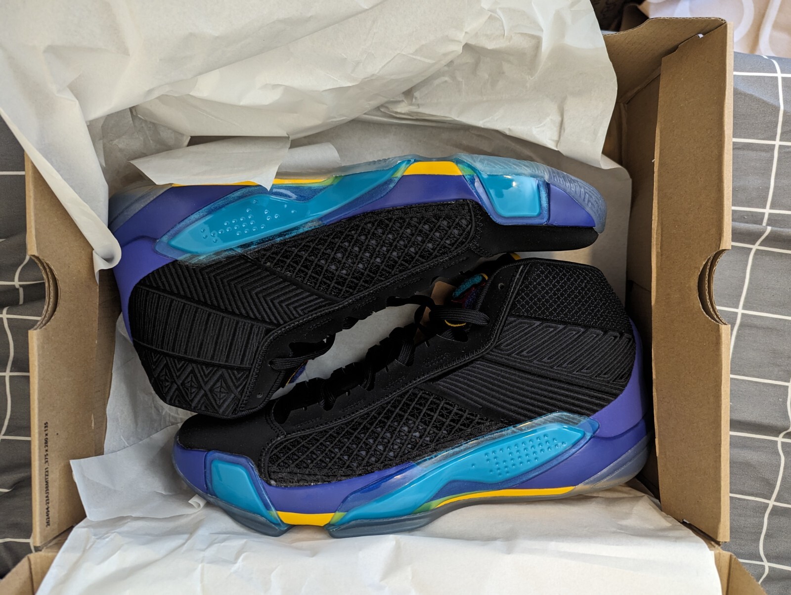 Air Jordan 38 Aqua - DZ3356-001 - Size 14 | eBay