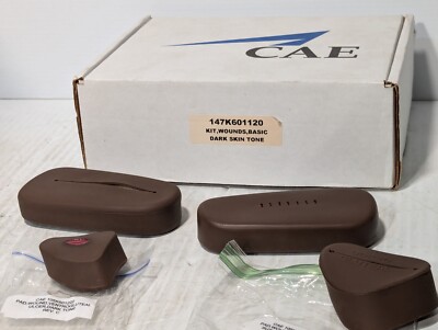 CAE Medical 147K601120 Basic Wounds Kit, Dark Skin Tone - Free Shipping