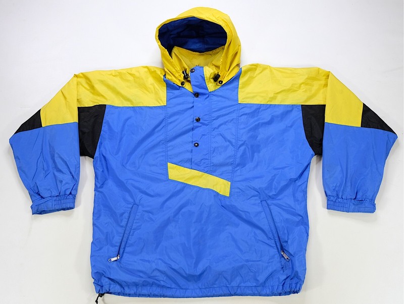 ジャケット・アウター 80s The North Face Half Zip Gore-Tex Rare VTG THE NORTH FACE Gore-Tex Color Block Hooded 1/4 Zip
