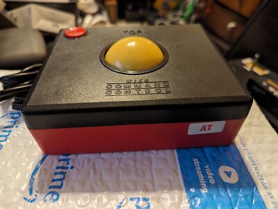 Wico Command Control Trackball Track Ball for Atari, Commodore C64 Vintage 1982