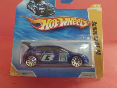 2010 Hot Wheels Scirocco GT 24 Factory Sealed HW Premiere Short Card #33