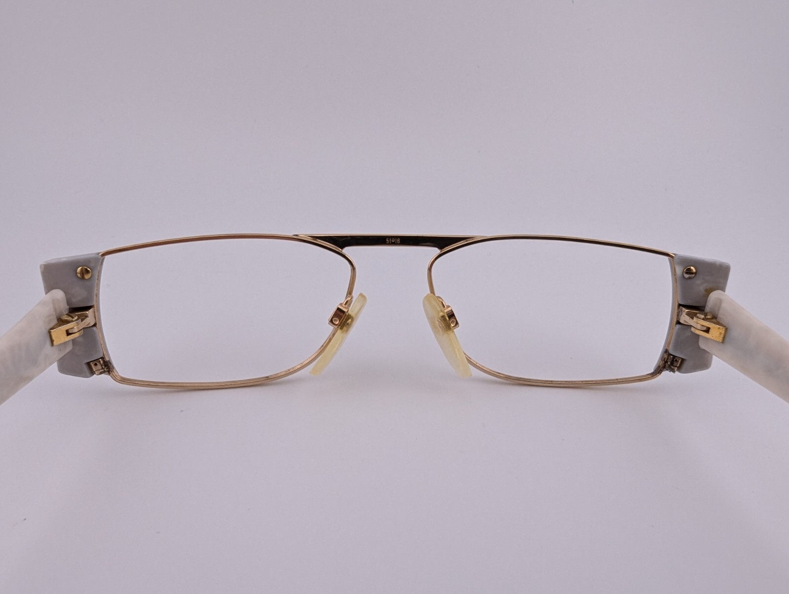 Silhouette Eyeglasses Frames Only, M 6084 /20, 51-16-140, White, Made in Austria