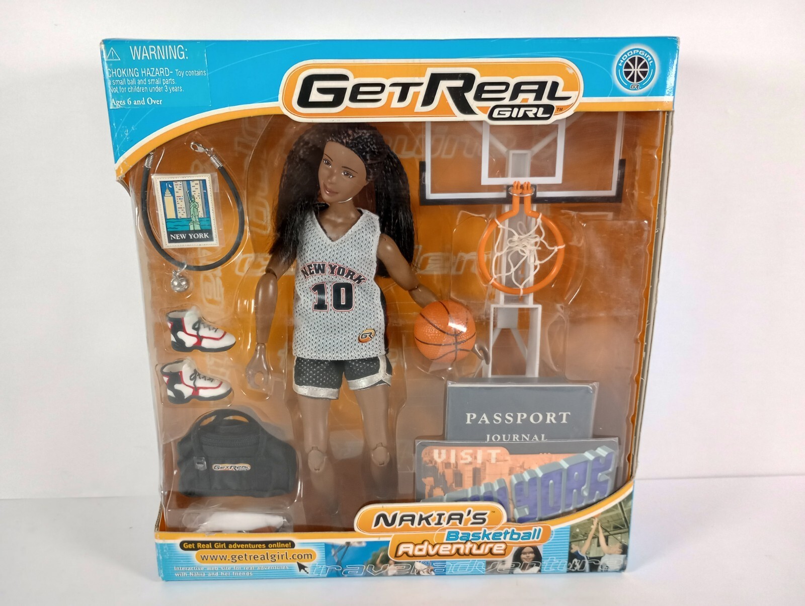 Get Rial GIRL NAKIA'S Basketball フィギュア Get Real Girl, Nakia's Basketball