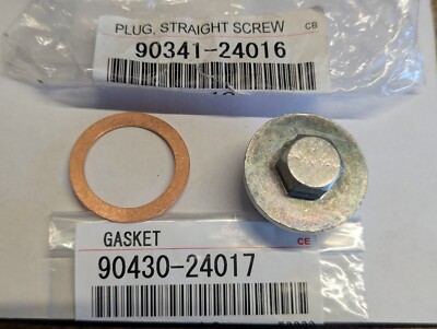 OEM Lexus Toyota Front Differential Drain Plug & Washer Tacoma 4Runner Diff Bolt