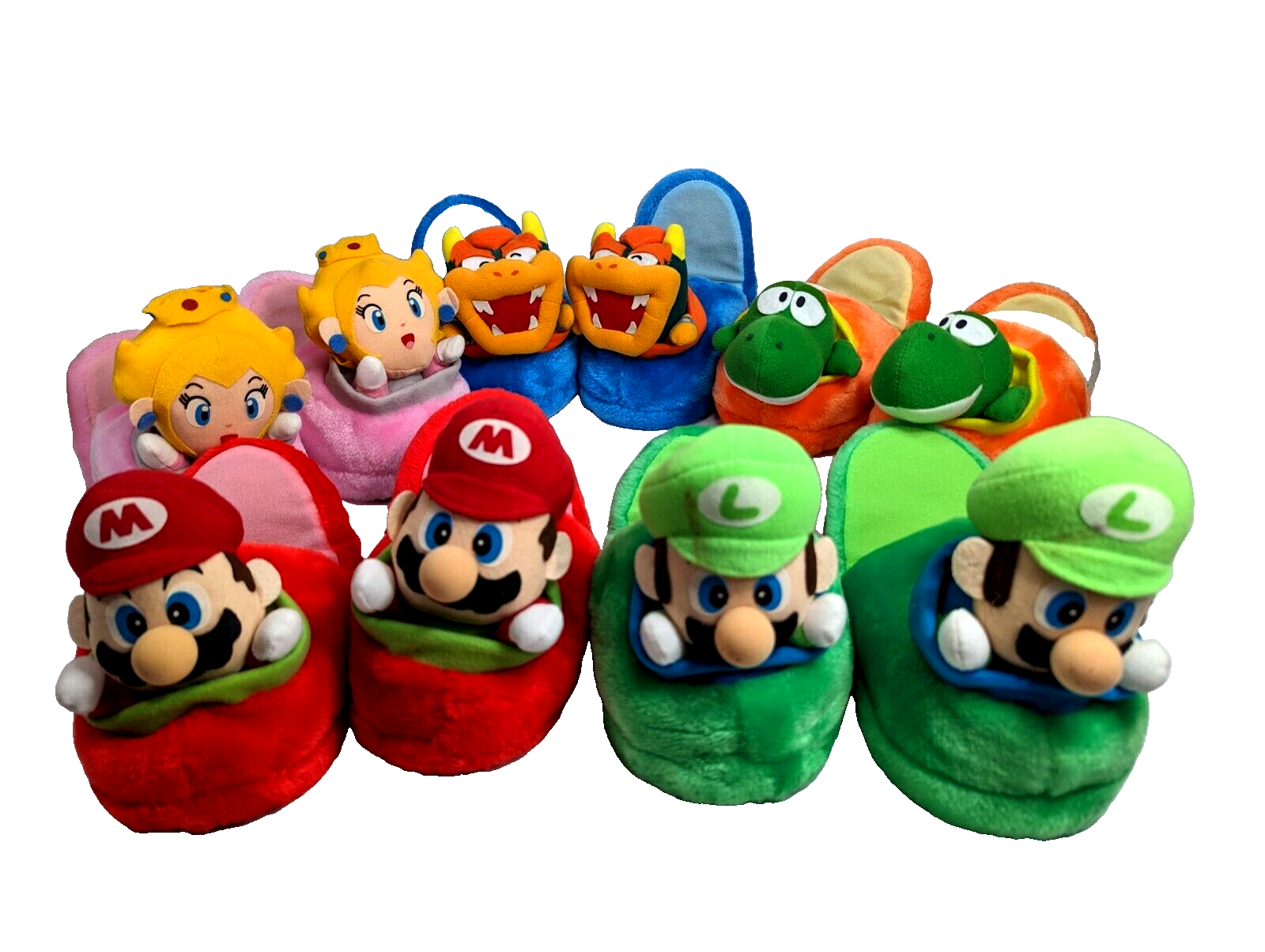 Super Mario Plush Slippers Set 1993 Banpresto | eBay
