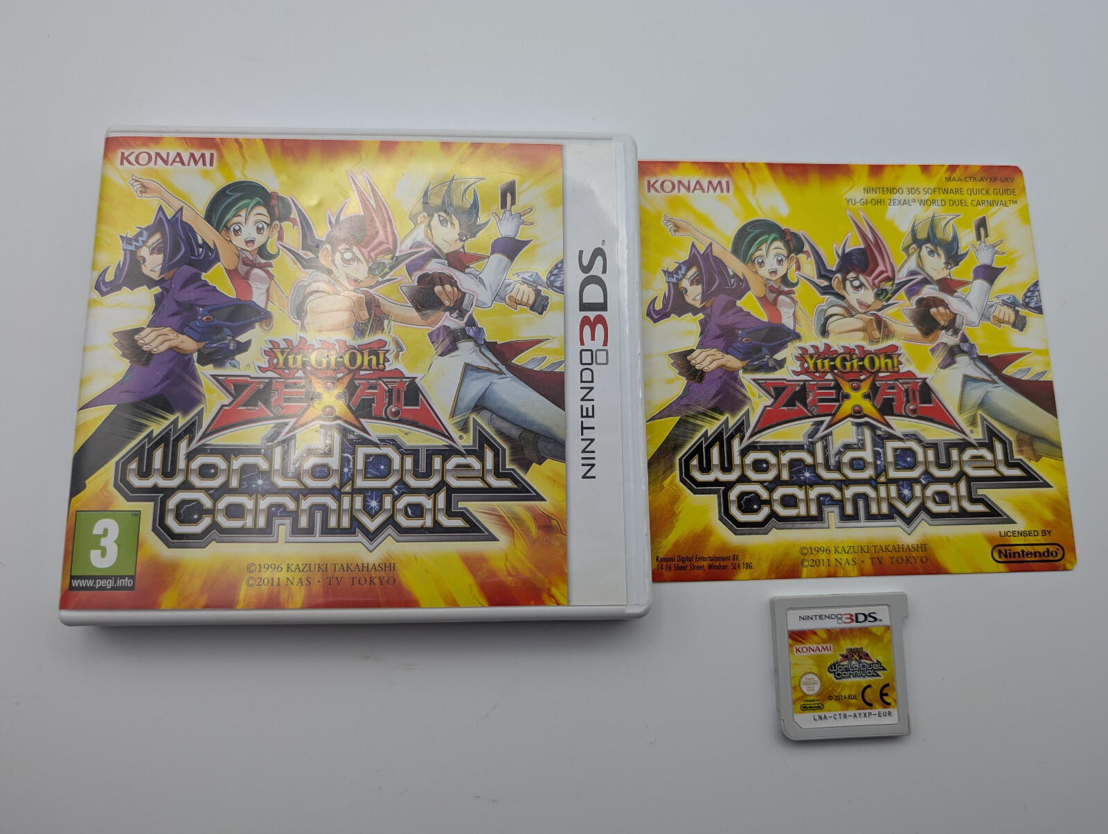 Yu-Gi-Oh! Zexal World Duel Carnival - Nintendo 3DS Game