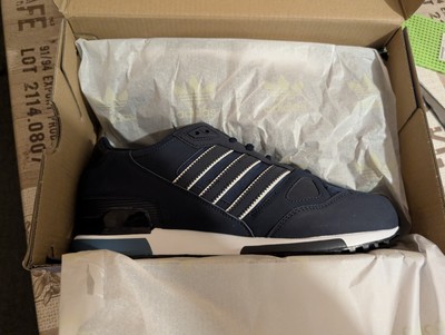 購入禁止 Adidas Mens Zx 700 Running Shoes Yellow S79187 Suede Low Top