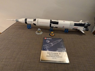 LEGO 92176 NASA Apollo Saturn V - mit Anleitung - 1m Rakete - Retired