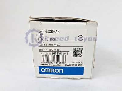 1Pcs new  Omron Multi-Functional Timer H3CR-A8 for AC100-240V Applications
