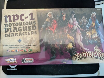 Sealed Zombicide notorious plagued characters NPC-1 GUF003