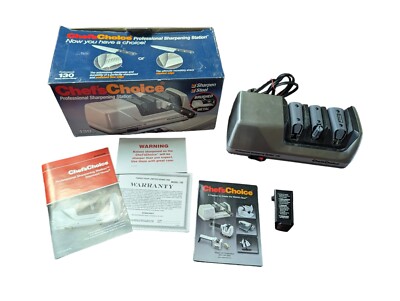 Chef's Choice Professional Sharpening Station 130 Works!