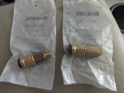 DeVilbiss 240148 Or 240147 Quick Disconnect High Flow Steel Coupler 1/4    Air 