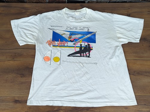VINTAGE 80s STS GRAPHICS SURF Tシャツ 両面　XL il_340x270.4913127919_ak4b.jpg