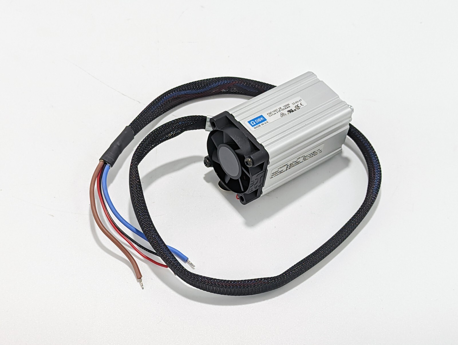 DBK FGC1007.2R CIRRUS 115/230 VAC 100W 12VDC New Fan Heater