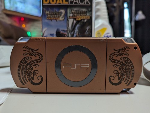 PSP 2000 Monster Hunter 2ndG Limited Edition Console only No