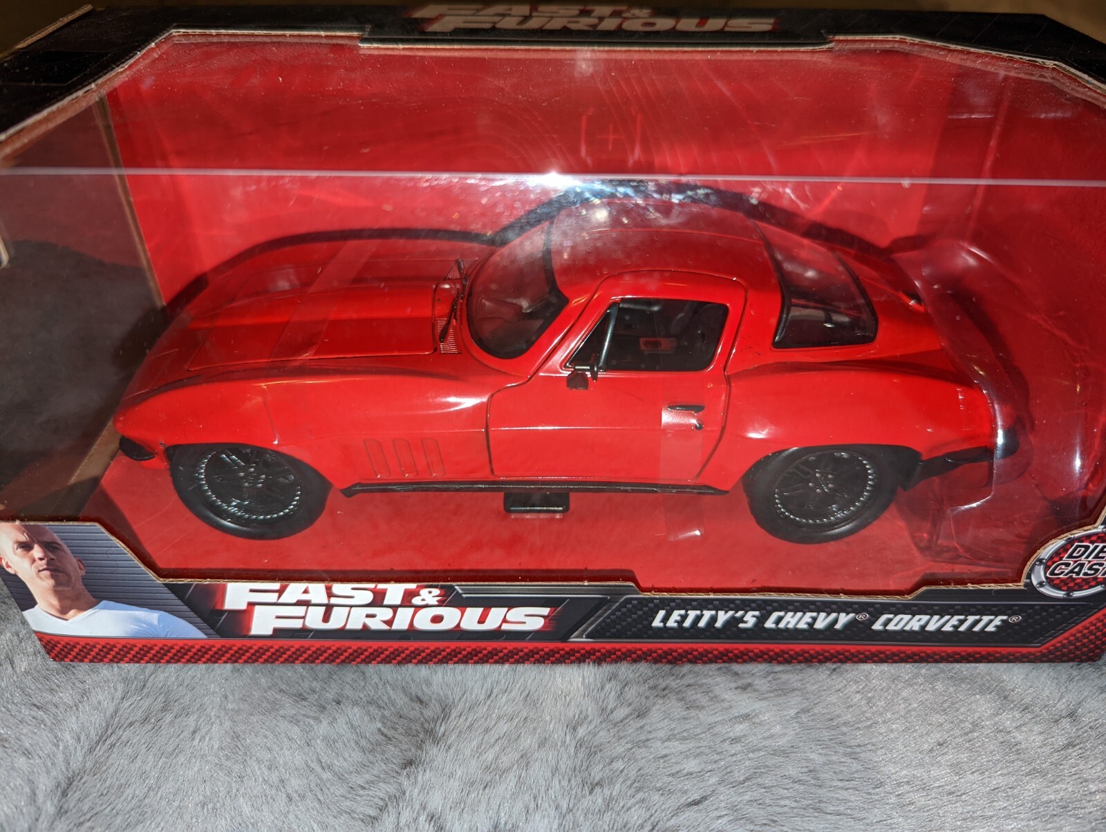 Jada Fast & Furious Lettys Corvette 1:24 Scale Die Cast NIB