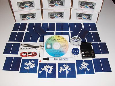 Learn to build your own solar cells panels diy kit  Awesome for first time build