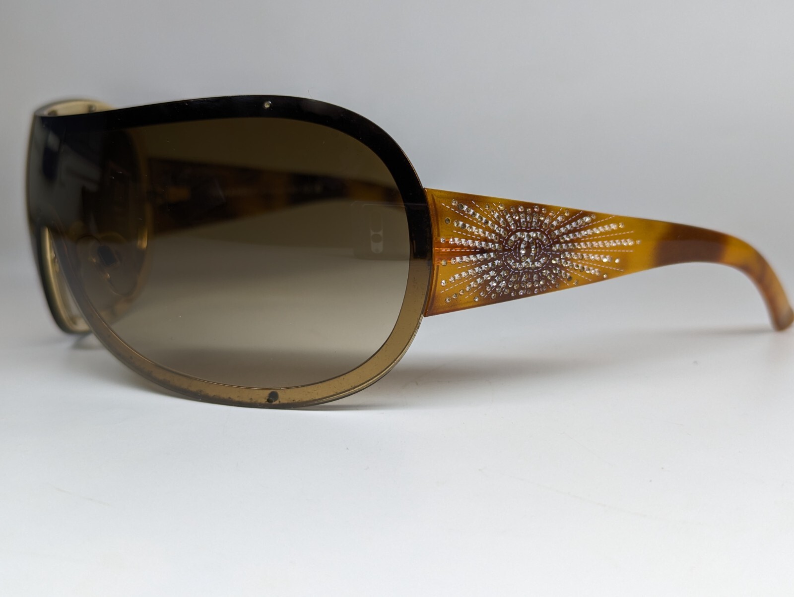 くま　CHANEL48.186 Chanel CH 5481-H c 888/T8 Sunglasses Polished Black w/Black