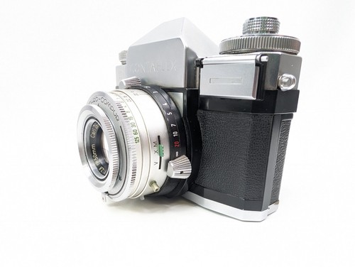 フィルムカメラ Zeiss Ikon Contaflex S Tessar 50mm F2.8 Zeiss Ikon Contaflex Synchro-Compur Camera w/ Zeiss Tessar