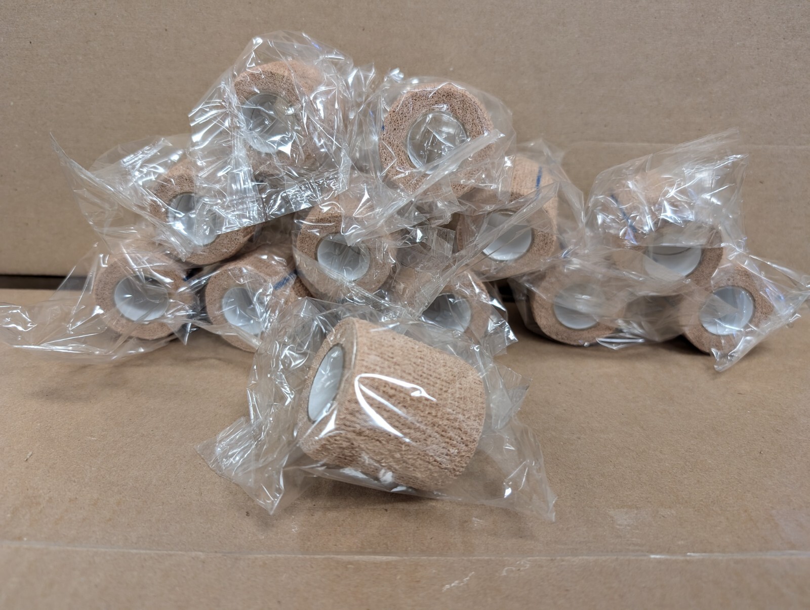 Self Adherent Wrap Adhesive Bandage Gauze Rolls Elastic First Aid Medical Tape