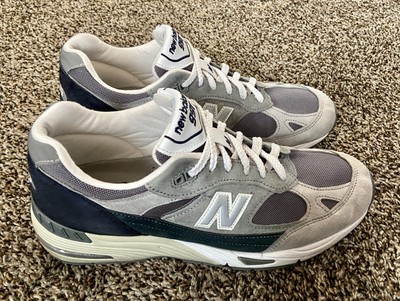 Mens New Balance 991 Nu Block Grey/Blue 