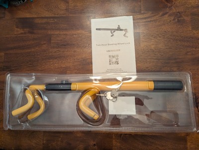 ARSN - Twin Hook Steering Wheel Lock - Heavy Duty - Model 6009L