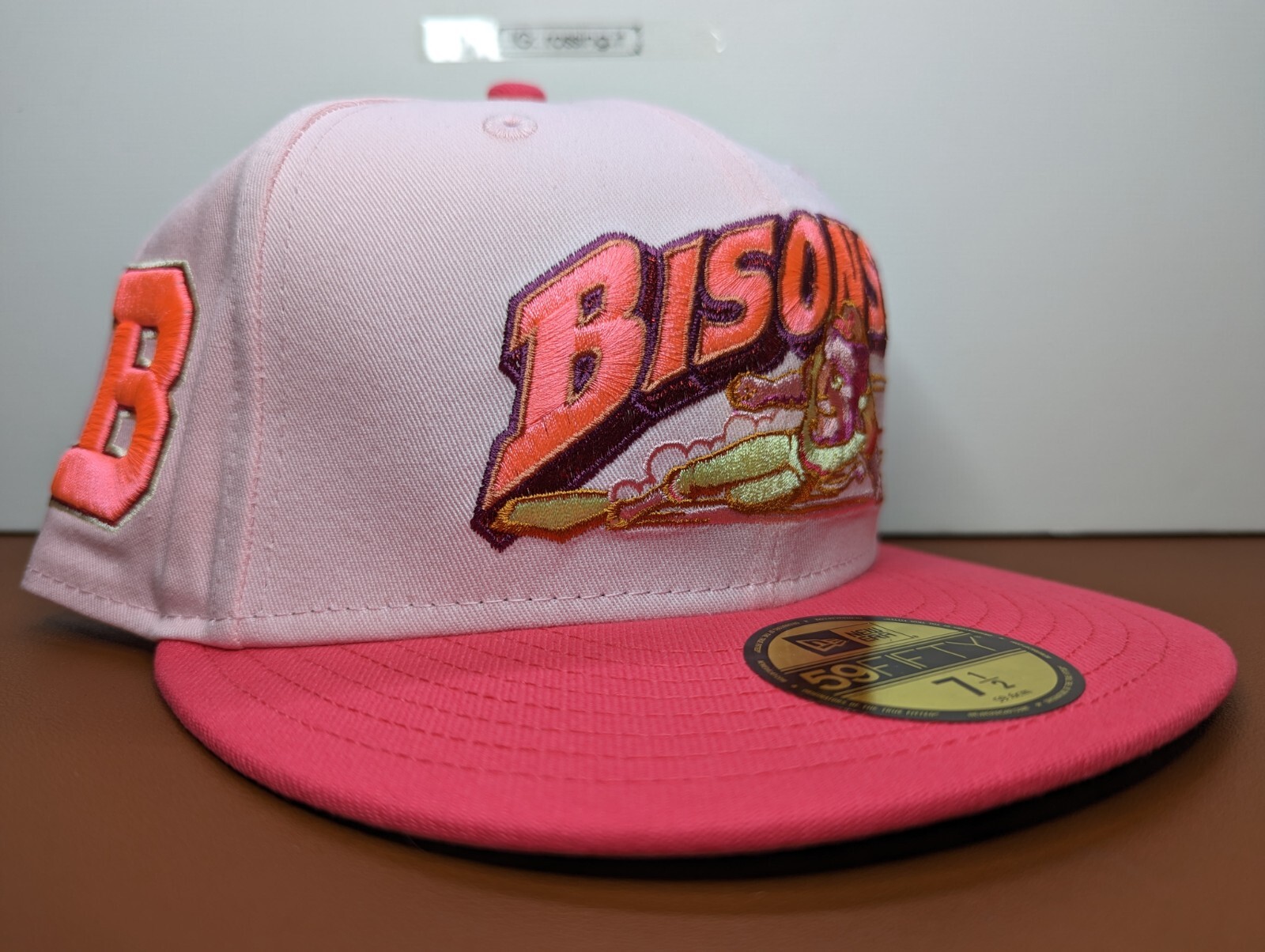 【AILES JAPAN】59FIFTY Buffalo Bisons New Era 59Fifty Buffalo Bisons Green with Red UV Fitted Hat