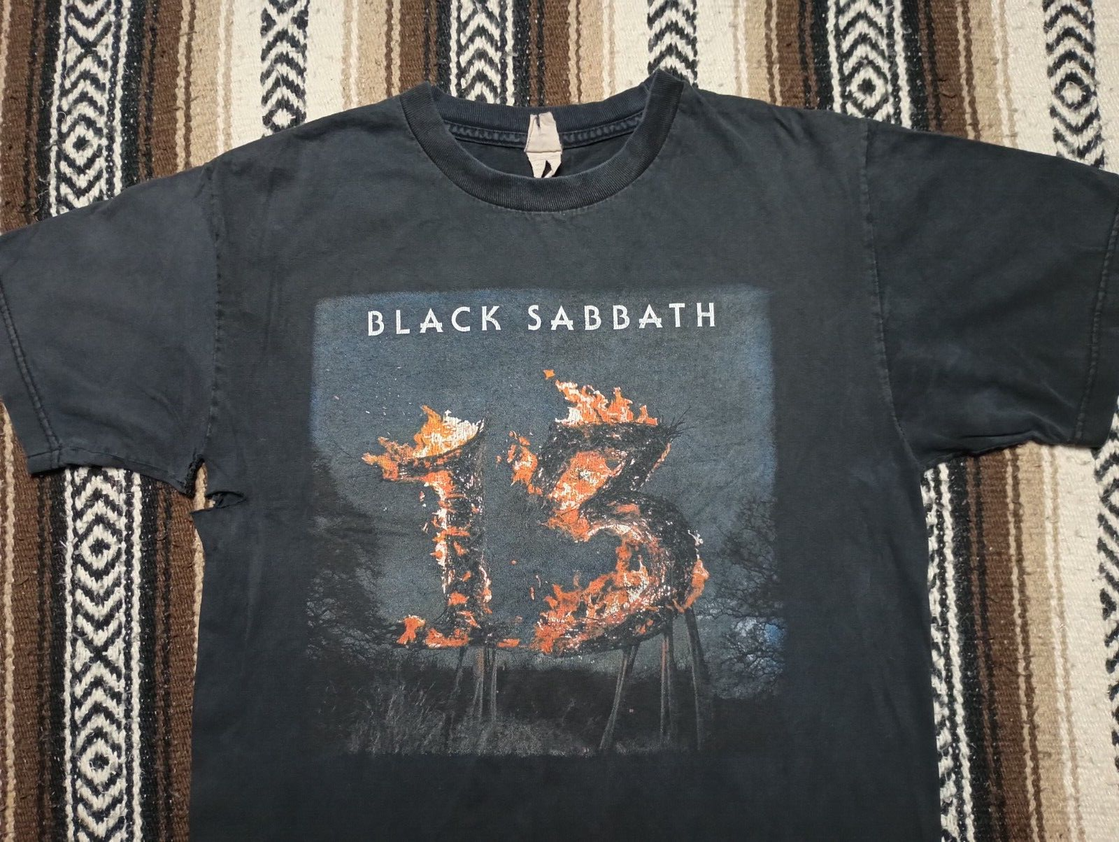 Black Sabbath concert T Shirt 2013 Tour Ozzy Osbourne Heavy