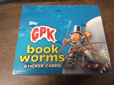 2022 TOPPS GARBAGE PAIL KIDS BOOK WORMS SERIES 1 STICKER HOBBY FACTORY SEALED