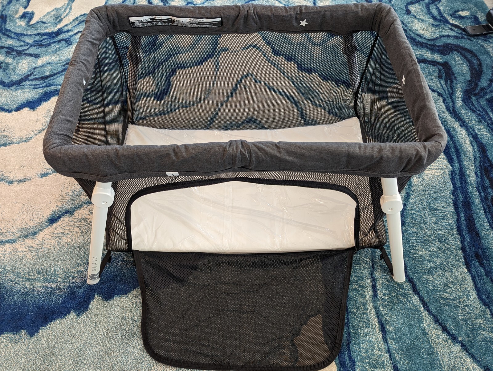 Guava Lotus Travel Crib Lightweight Portable Backpack - (Baby Safe)