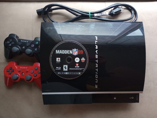 Sony Playstation 3 PS3 Fat CECHH01 40GB Console Charcoal