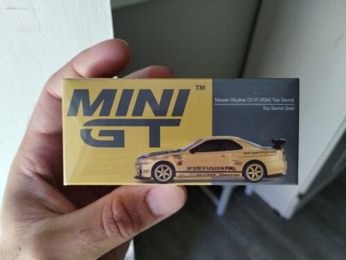 MINI GT JAPAN EXCLUSIVE NISSAN SKYLINE GT-R R34 TOP SECRET 1 MINI GT JAPAN EXCLUSIVE NISSAN SKYLINE GT-R R34 TOP SECRET 1