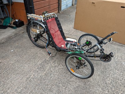 Electric recumbent trike project