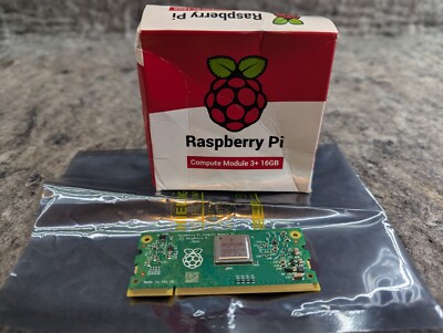  New Raspberry Pi Compute Module 3+ 16GB, 1GB RAM Quad Core ARM Cortex-A53 (1A)